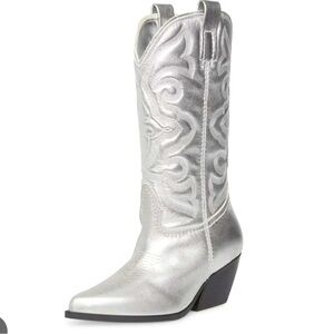 Steve madden west leather western boot